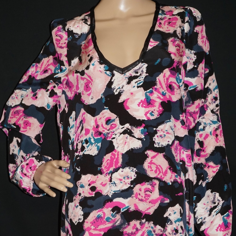 WINK - ANOUCK SILK FLORAL DRESS - WOMENS SIZE M -GREAT CONDITION